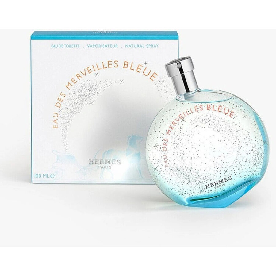 Hermes Eau Des Merveilles Bleue Edt 100ml 1×100 ml, apă de toaletă