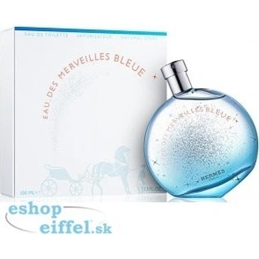 Hermes Eau Des Merveilles Bleue Edt 100ml 1×100 ml, apă de toaletă