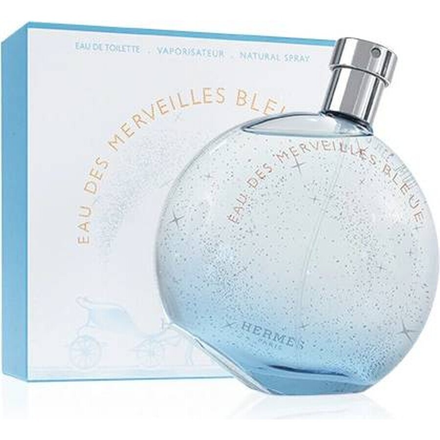 Hermes Eau Des Merveilles Bleue Edt 100ml 1×100 ml, apă de toaletă