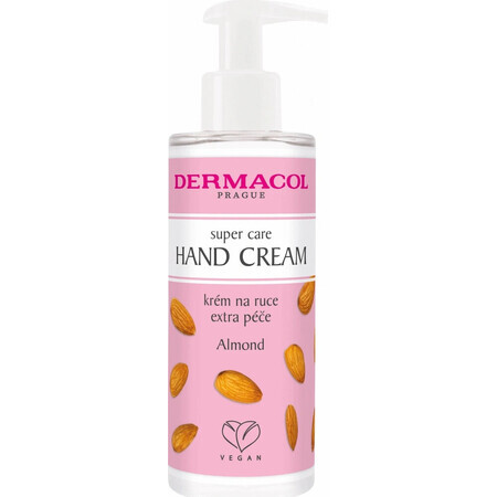 Dermacol Super Care Handcrème Amandel 1×150 ml, handcrème