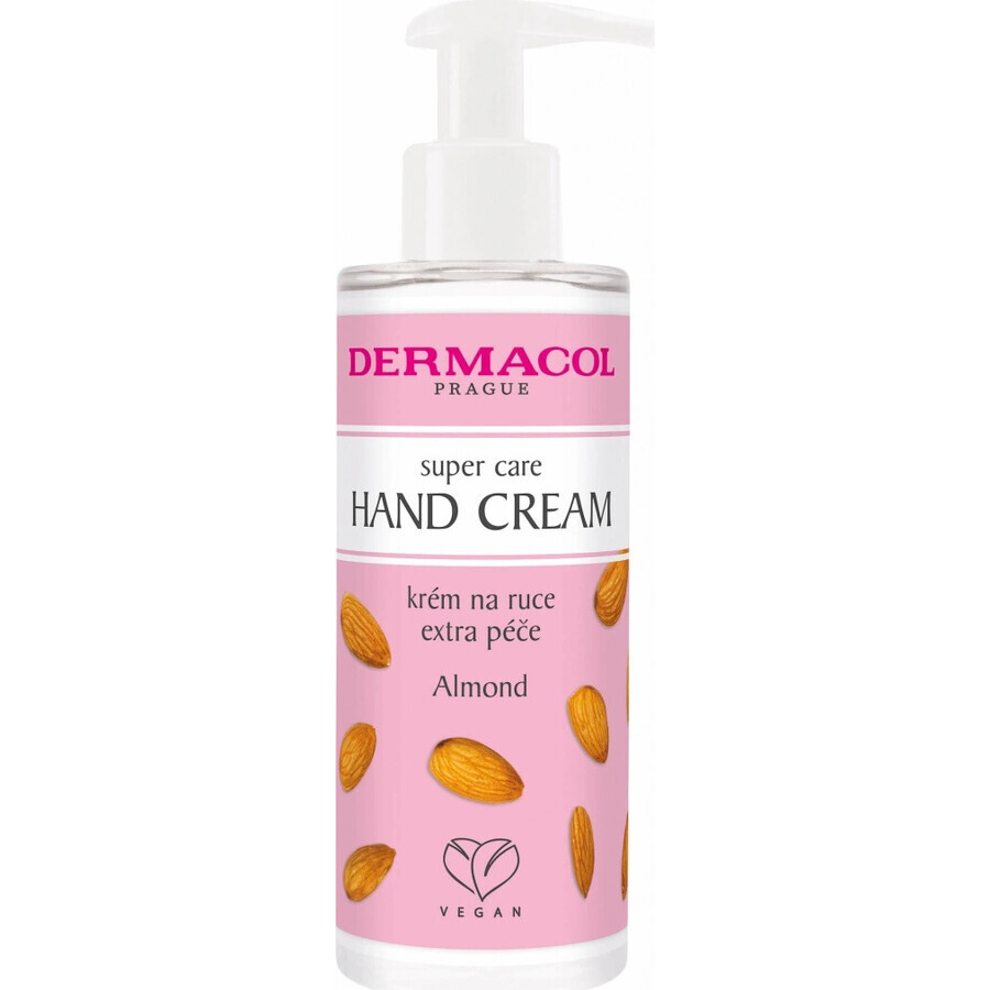 Dermacol Super Care Handcrème Amandel 1×150 ml, handcrème