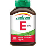 JAMIESON VITAMINA E 200IU 1×100 cps, supliment alimentar