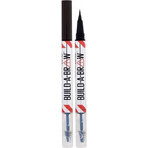 Maybelline New York Build A Brow 260 Marker și gel pentru sprâncene Deep Brown 1×1, Marker și gel pentru sprâncene