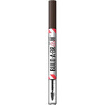 Maybelline New York Build A Brow 260 Marker și gel pentru sprâncene Deep Brown 1×1, Marker și gel pentru sprâncene