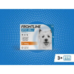 FRONTLINE spot-on for DOG S 3 x 0,67 ml 3x0,67 ml 3x0,67 ml, Lösung für Hunde