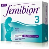 FEMIBION 3 Alăptare, 28 tbl + 28 cps 1×28 tbl + 28 cps, supliment alimentar