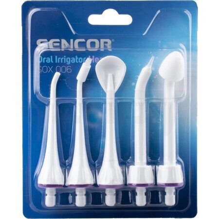 SENCOR SOX 006 SOX TESTS 1×11 pcs, replacement heads for oral douche