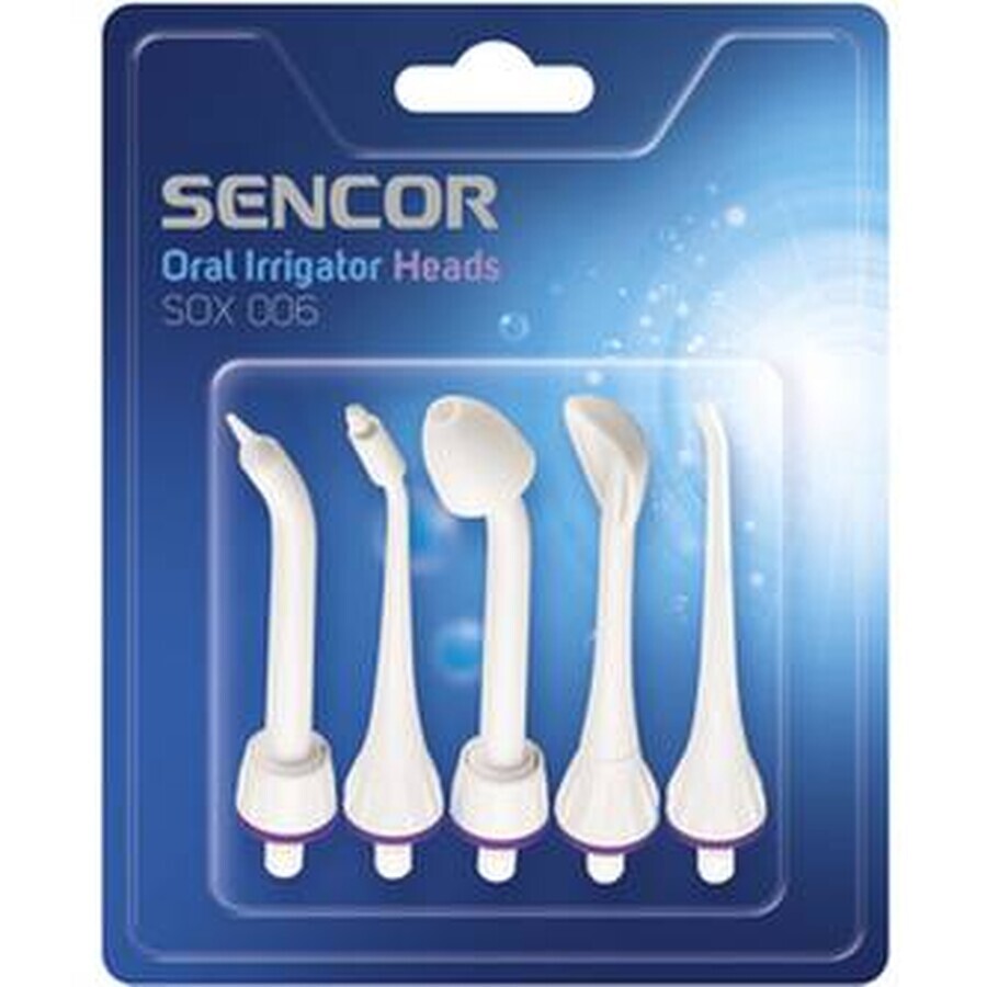 SENCOR SOX 006 SOX TESTS 1×11 pcs, replacement heads for oral douche