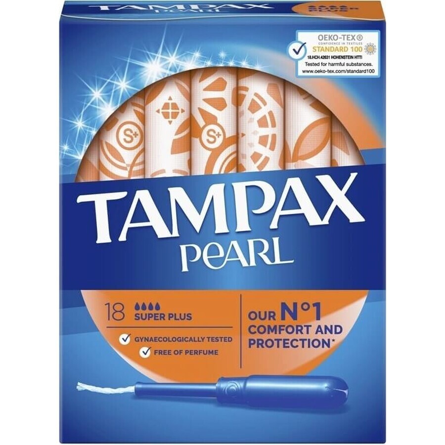 Tampax NON-PLASTIC Super Plus 18 pezzi 1×18 pezzi, assorbenti