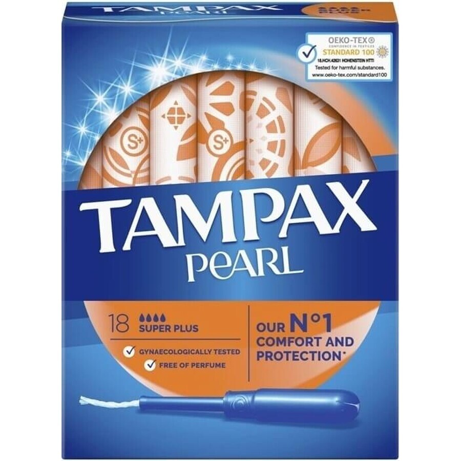 Tampax NON-PLASTIC Super Plus 18 pezzi 1×18 pezzi, assorbenti