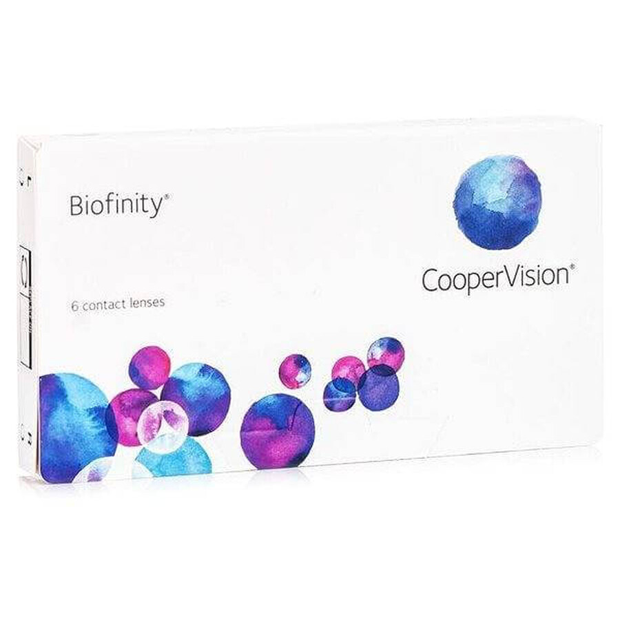 BIOFINITY LENSES 1×6 buc, lentile lunare