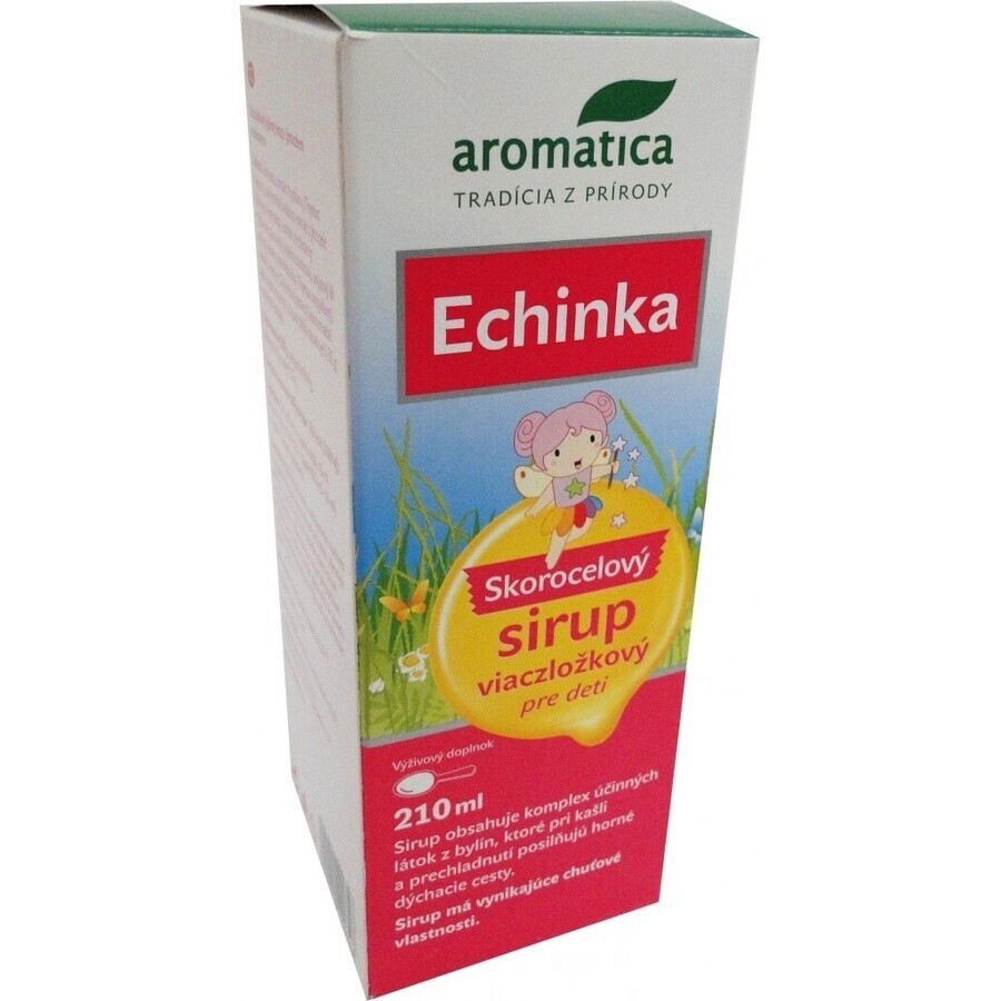 Aromatica ECHINKA Sirop de scorțișoară pentru copii 1×210 ml, sirop de tuse