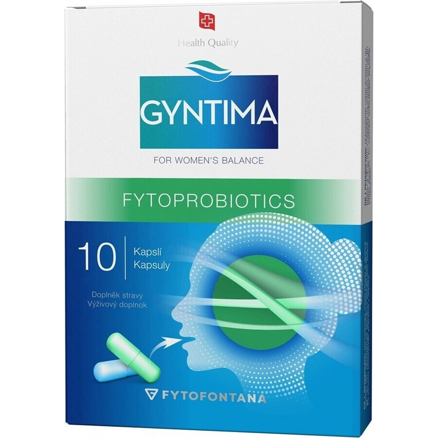 Gyntima Phytoprobiotics 10 cps 1×10 cps, probiotics for women