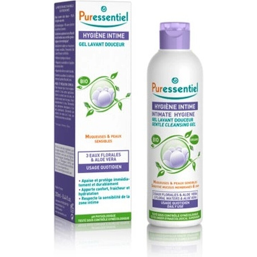 PURESSENTIEL ORGANIC Intimpflege-Gel 1×250 ml, Intimpflege-Gel