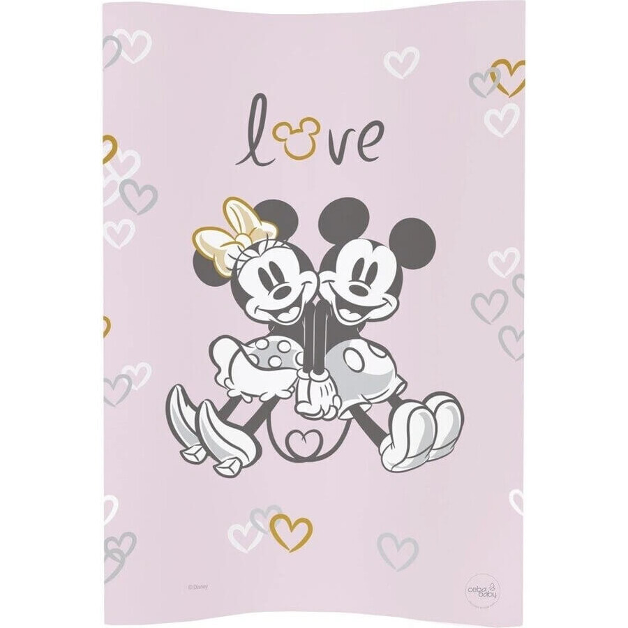 CEBA Covor de schimb moale COSY (50x70) Disney Minnie&Mickey Roz 1×1 buc