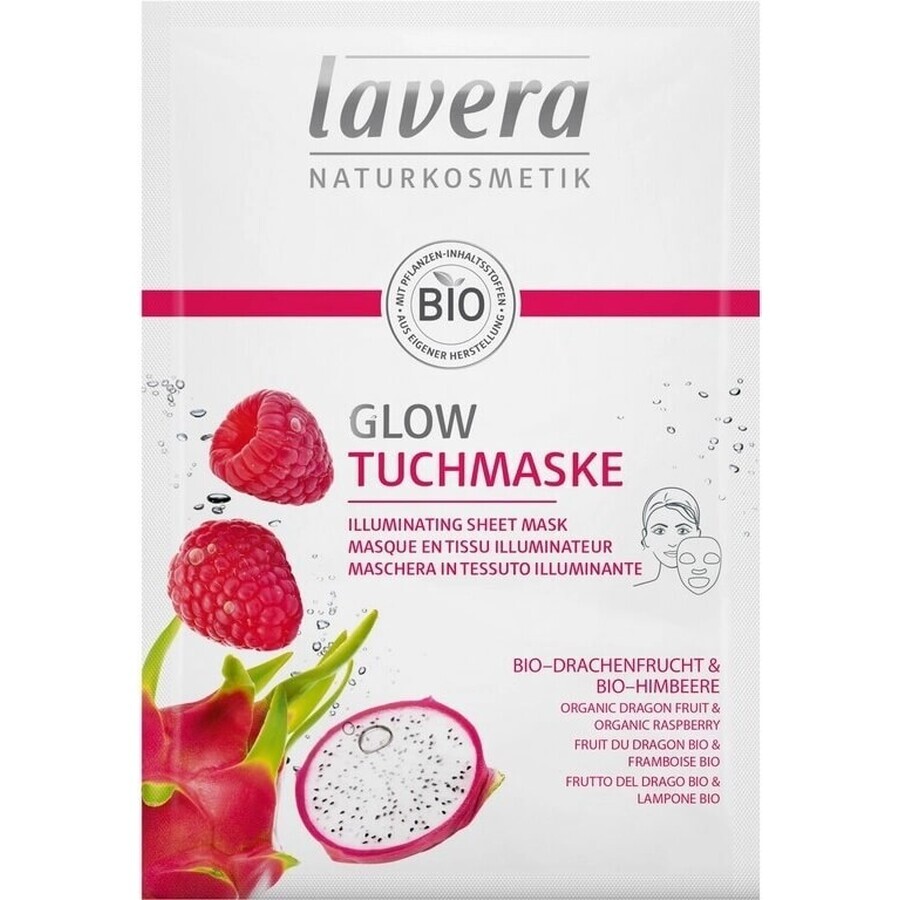 Lavera Brightening Textile Mask 21ml 1×1 buc