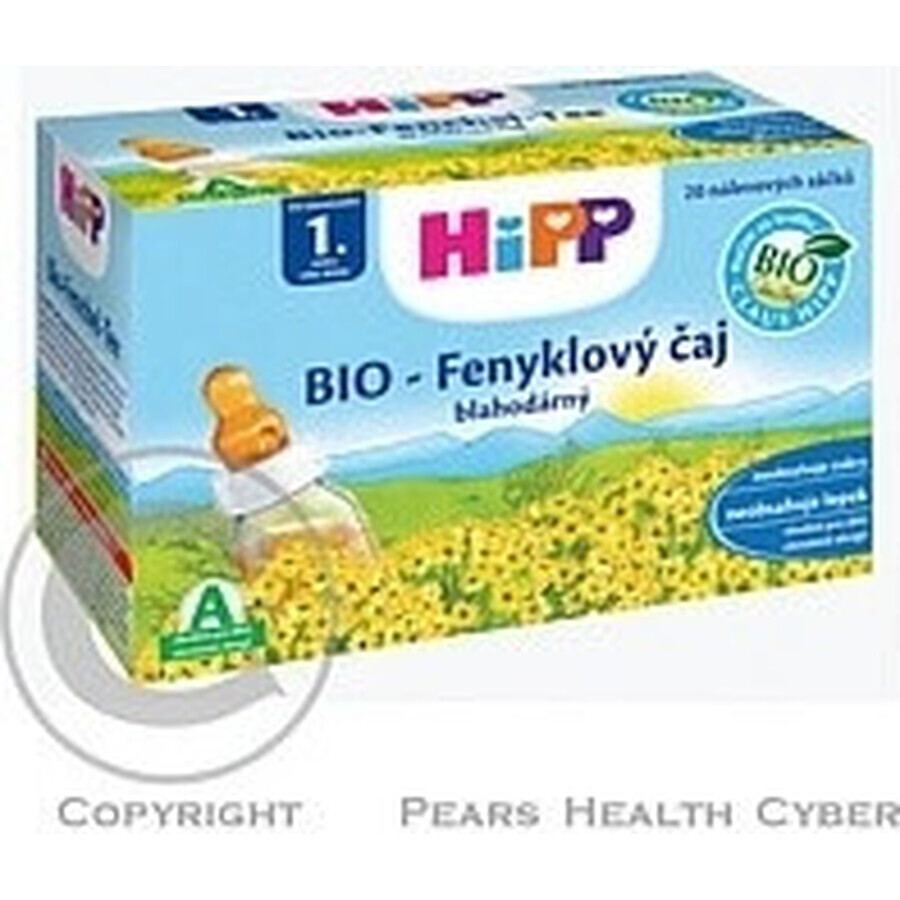 HiPP BIO Fennel tea 20×1,5 g, fennel tea