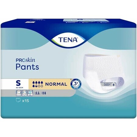 Pantalones TENA Normal S 1×15 piezas