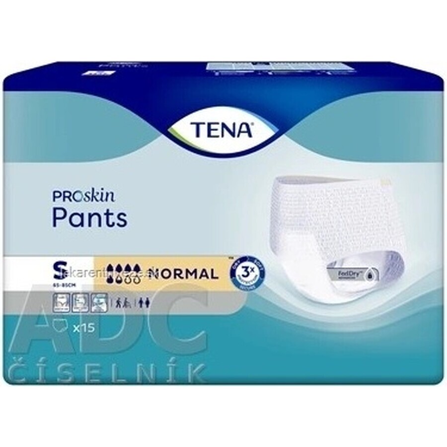 Pantalones TENA Normal S 1×15 piezas