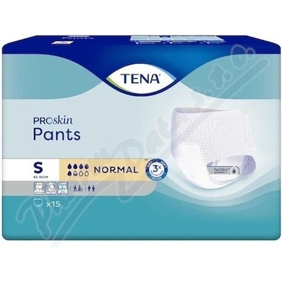 Pantalones TENA Normal S 1×15 piezas