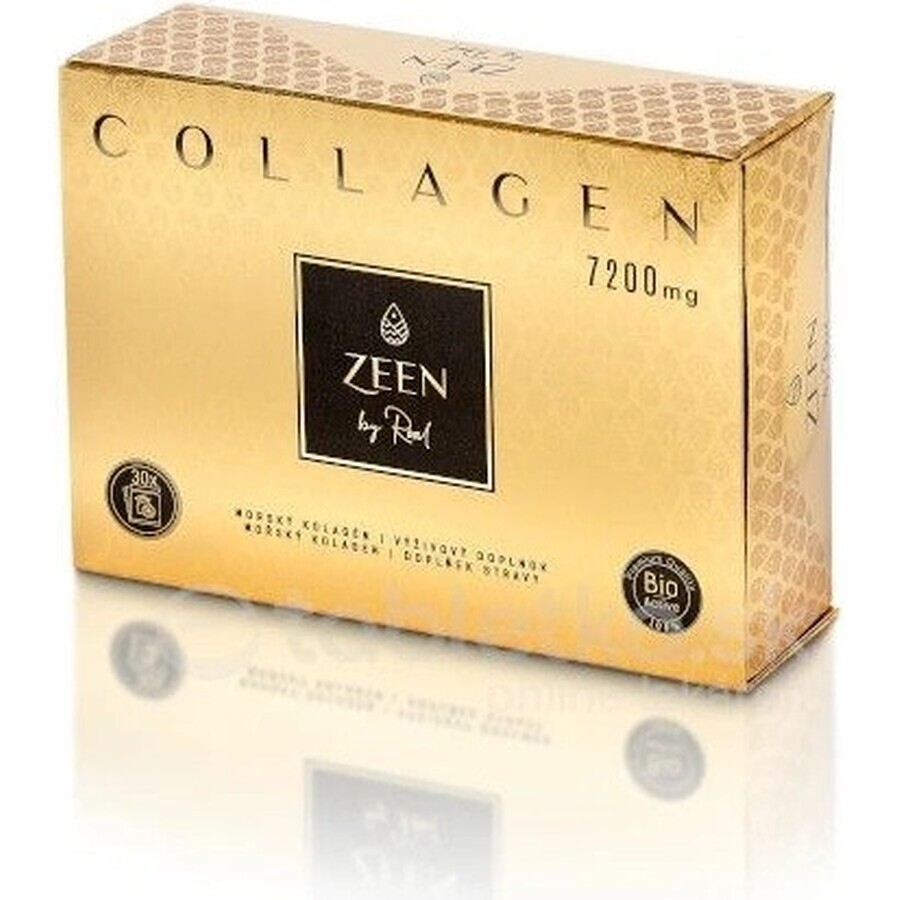 ZEEN by Roal COLLAGEN 30×7200 mg, pliculețe cu aromă de lămâie