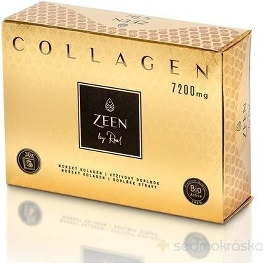 ZEEN by Roal COLLAGEN 30×7200 mg, pliculețe cu aromă de lămâie