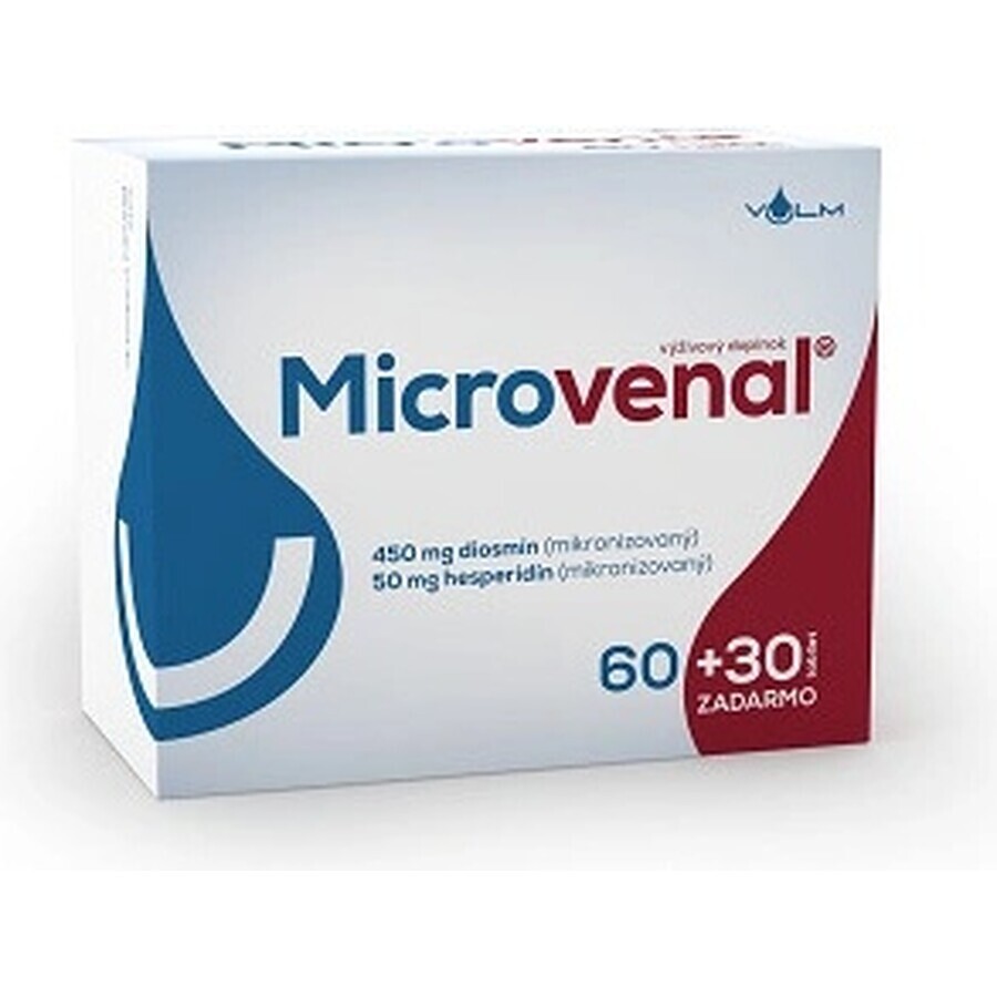 VULM Microvenal 1×90 tbl, 60+30 libero