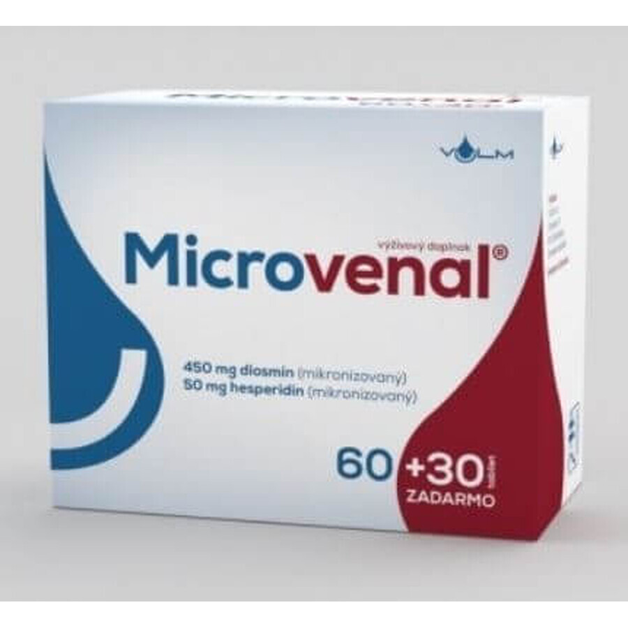 VULM Microvenal 1×90 tbl, 60+30 libero