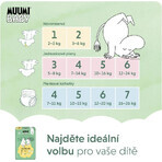 Muumi Baby 2 Nou-născut 3-6 kg, scutece ecologice 1×58pcs, scutece ECO