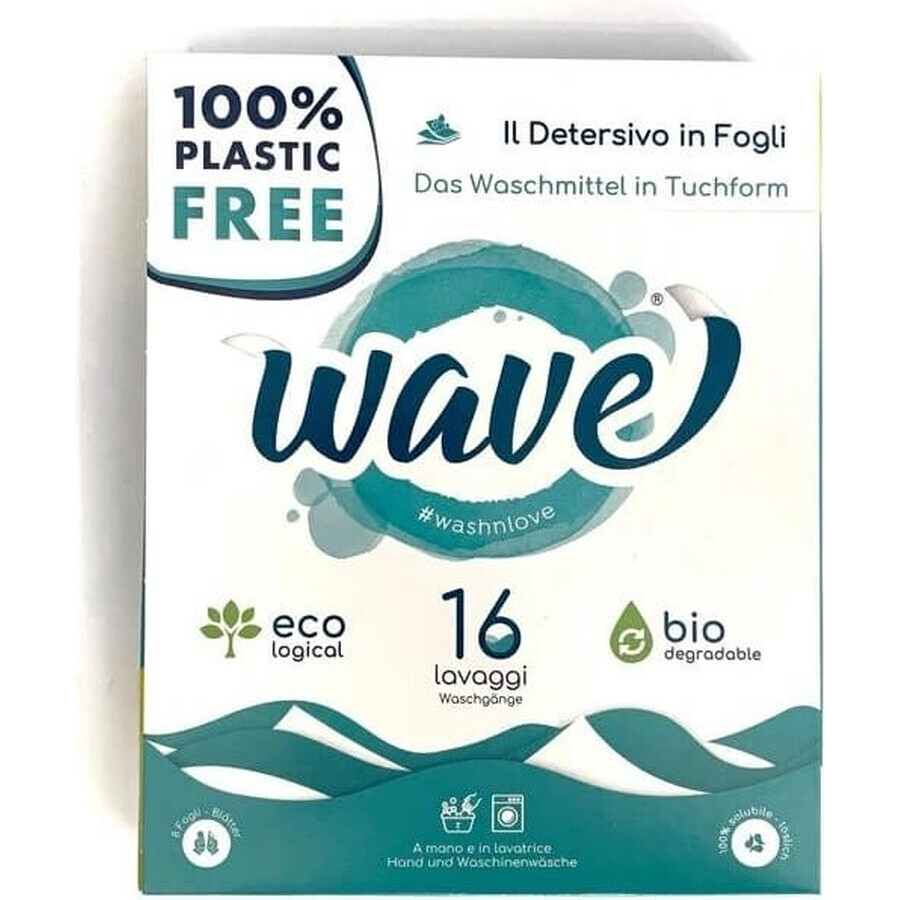 Wave Klasik ecological laundry detergent in strips 1×16 wash, laundry detergent