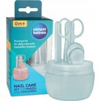 Canpol babies Set de îngrijire a unghiilor pentru copii / albastru 1×1pcs, set de unghii