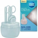 Canpol babies Set de îngrijire a unghiilor pentru copii / albastru 1×1pcs, set de unghii