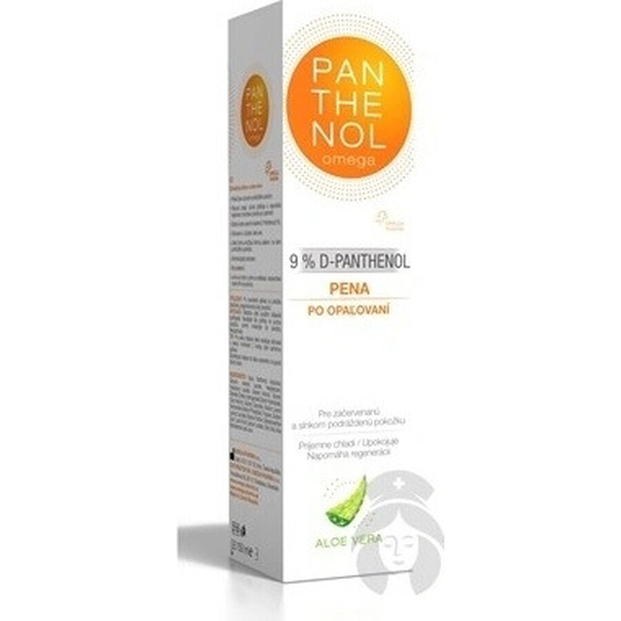 PANTHENOL Omega 9% ALOE VERA 1×150 ml, schuim