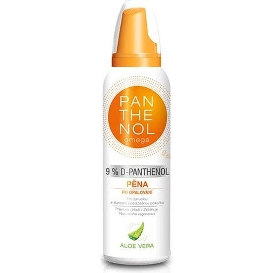 PANTHENOL Omega 9% ALOE VERA 1×150 ml, schuim