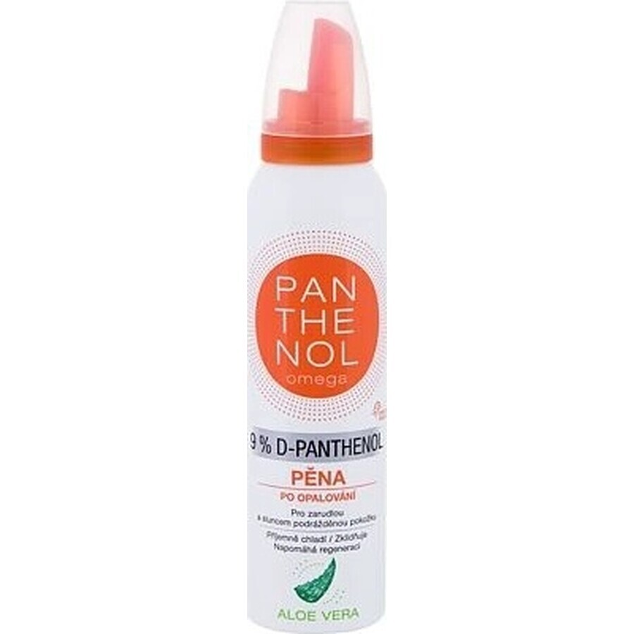 PANTHENOL Omega 9% ALOE VERA 1×150 ml, schuim