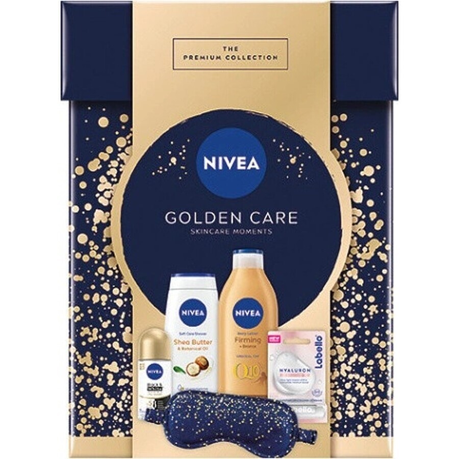 NIVEA BOX GOLDEN CARE 1×1 buc, pachet cadou