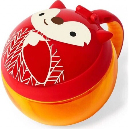 SKIP HOP Zoo Recipient pentru biscuiți Fox 12m+ 1×1 buc, container