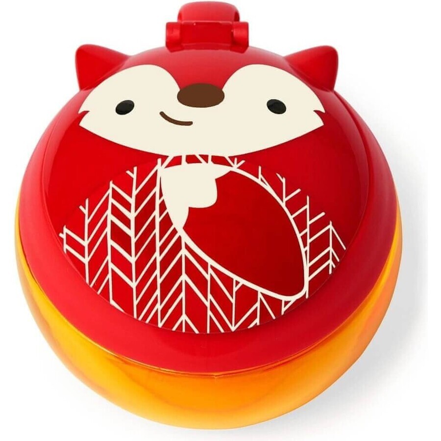 SKIP HOP Zoo Recipient pentru biscuiți Fox 12m+ 1×1 buc, container