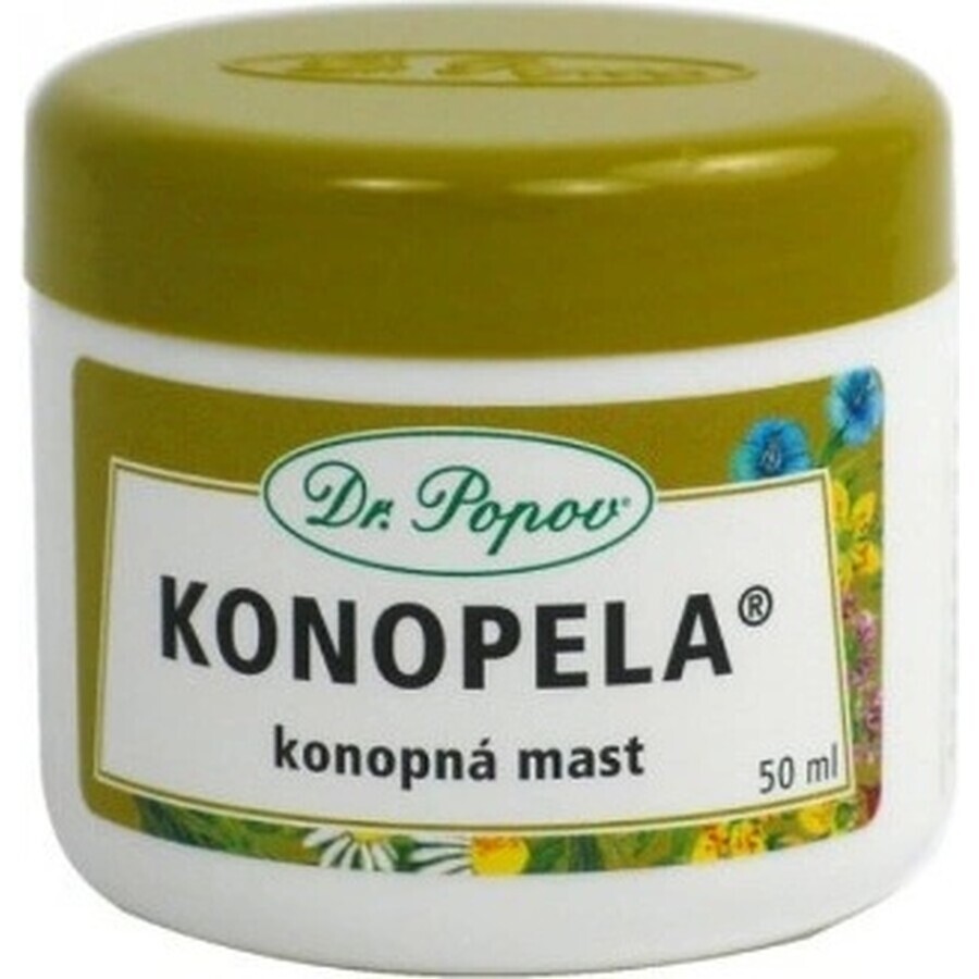 DR. POPOV KONOPELA unguent de cânepă 1×50 ml, unguent de cânepă