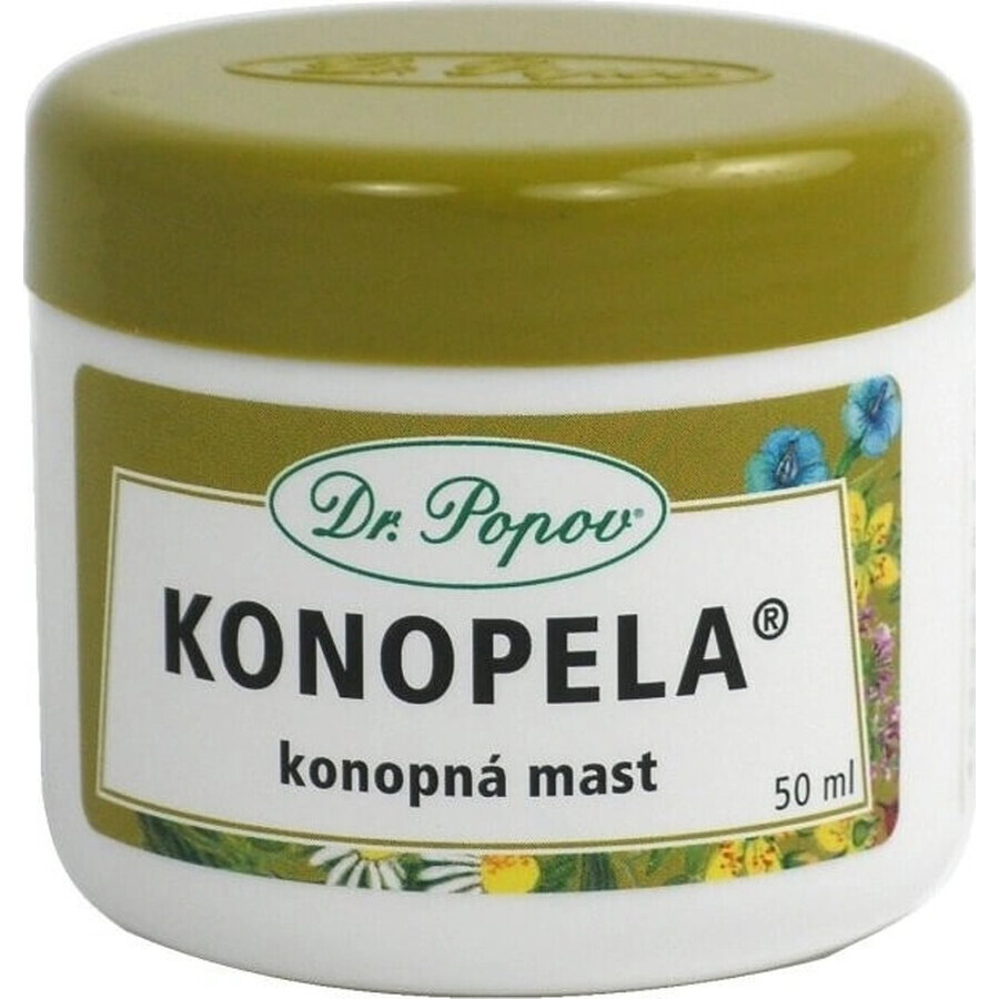 DR. POPOV KONOPELA unguent de cânepă 1×50 ml, unguent de cânepă