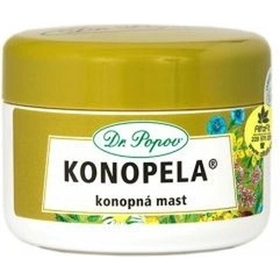 DR. POPOV KONOPELA unguent de cânepă 1×50 ml, unguent de cânepă