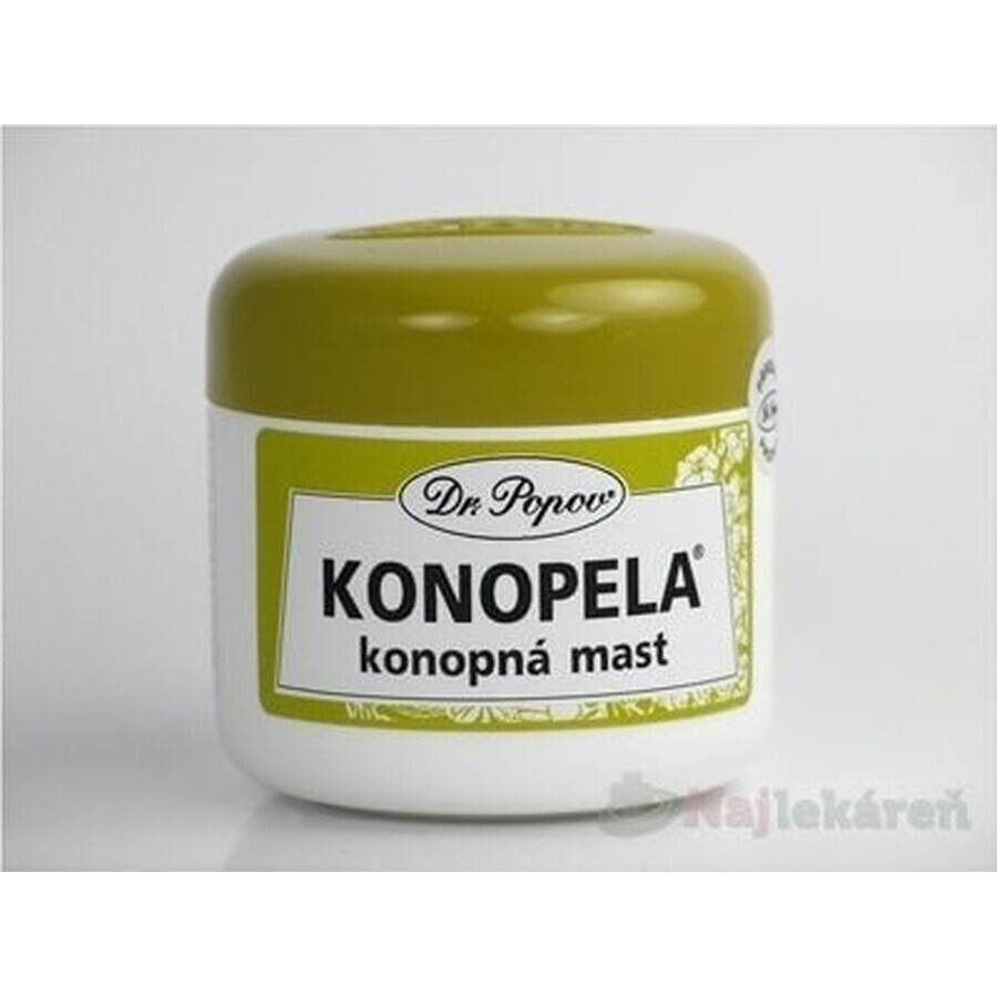 DR. POPOV KONOPELA unguent de cânepă 1×50 ml, unguent de cânepă