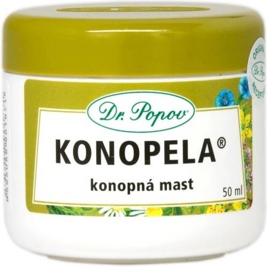 DR. POPOV KONOPELA unguent de cânepă 1×50 ml, unguent de cânepă