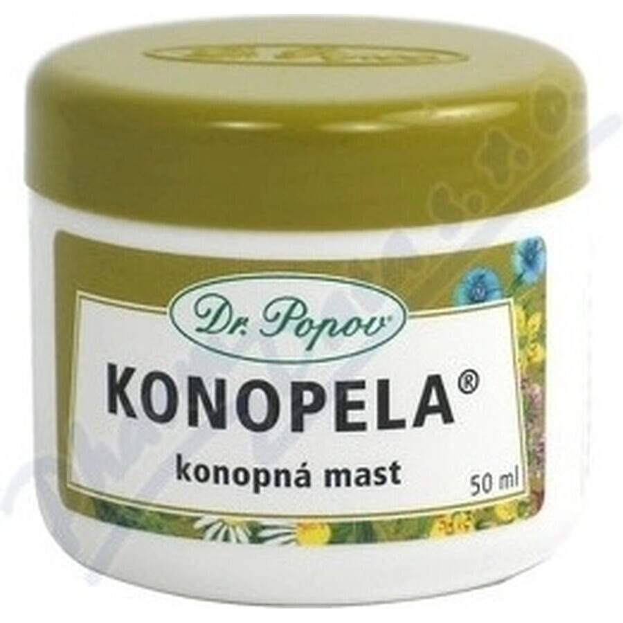 DR. POPOV KONOPELA unguent de cânepă 1×50 ml, unguent de cânepă