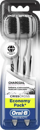 Periuță de dinți Oral B 3D White Charcoal sensitive 1&#215;2 buc, periuțe de dinți