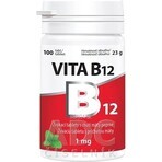 Vitabalans VITA B12 1 mg 1×100 tbl, B12 sub formă de comprimate masticabile