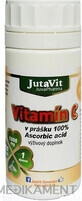 JutaVit Vitamina C (100% acid ascorbic) 1&#215;160 g, supliment alimentar sub formă de pudră