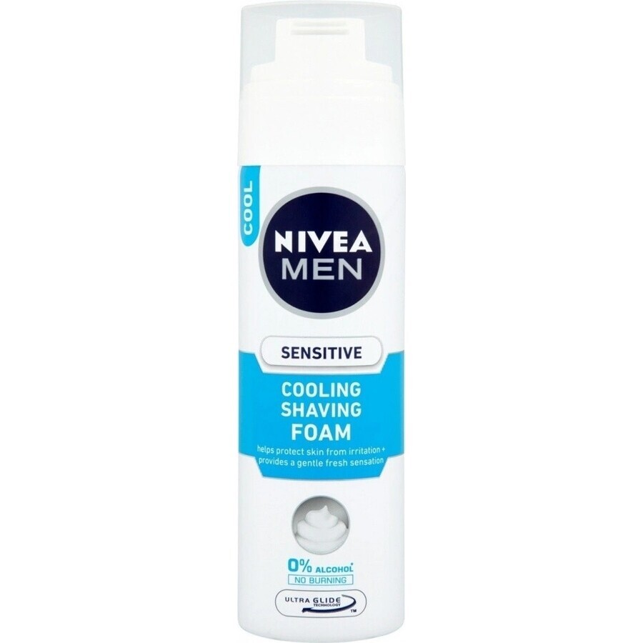 NIVEA MEN Sensitive Cooling 1×200 ml scheerschuim