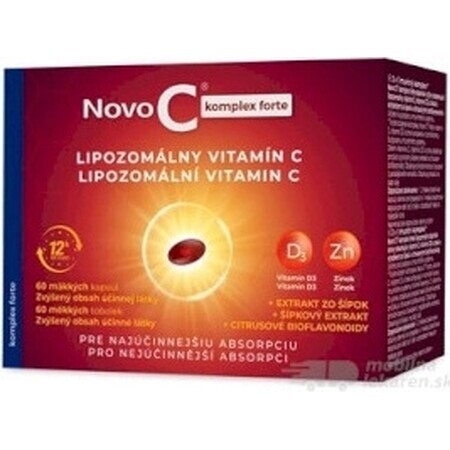 Novo C Komplex forte LIPOSOMAL VITAMIN C 1×60 tbl