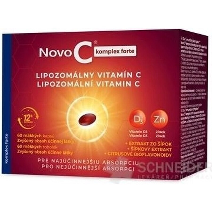 Novo C Komplex forte LIPOSOMAL VITAMIN C 1×60 tbl